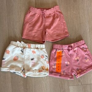 Pekkle set of 3 shorts set size 2T
